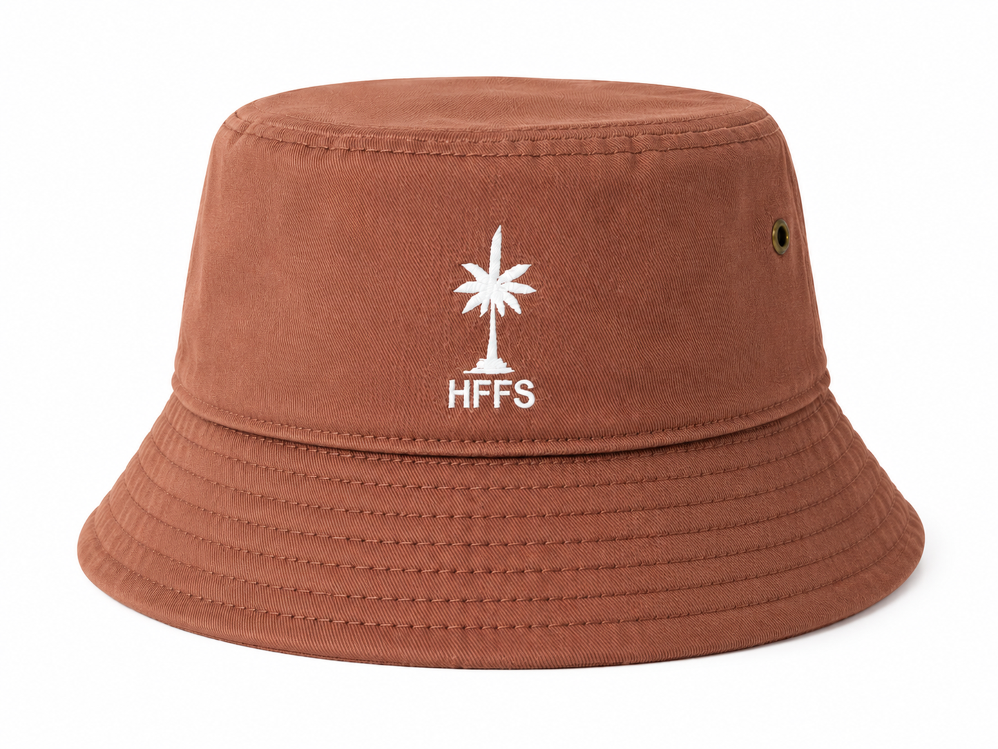 HFFS Palm Tree Bucket Hat (L/XL) Cinnamon