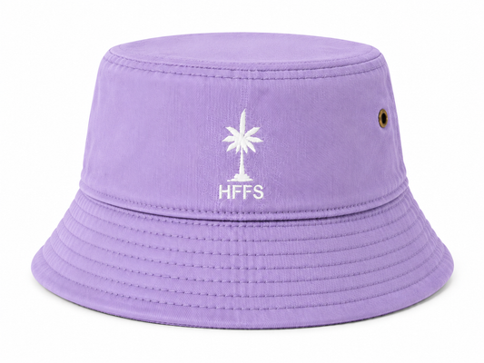HFFS Palm Tree Bucket Hat (L/XL) Lavender