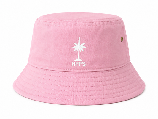 HFFS Palm Tree Bucket Hat (L/XL) Pink